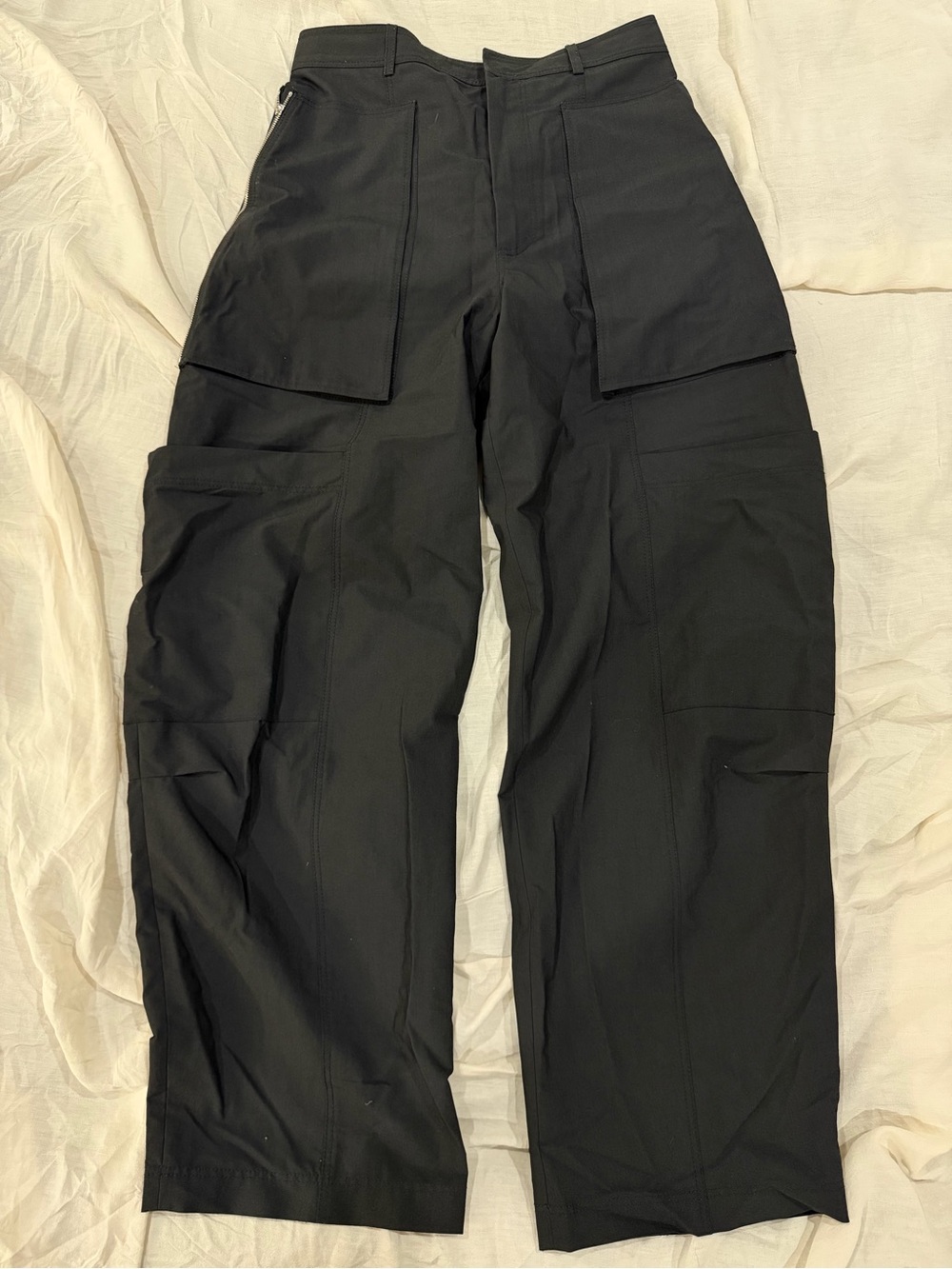 ZARA Black Utility Cargo Pants